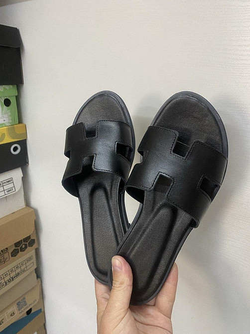 Dino Vittorio Шльопанці жіночі Dino Vittorio 102-33-59 чорні (літо, шкіра натуральна) (5543) Коломыя - изображение 2