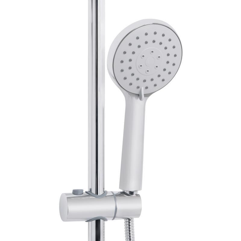 Душова система універсальна Lidz Latwa 1031 на три споживачі (з виливом) (k35) Chrome LDLAT1031CRM48993 Київ - фото 6