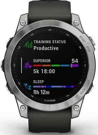 Смарт-Часи: Garmin Fenix 7 Silver Київ