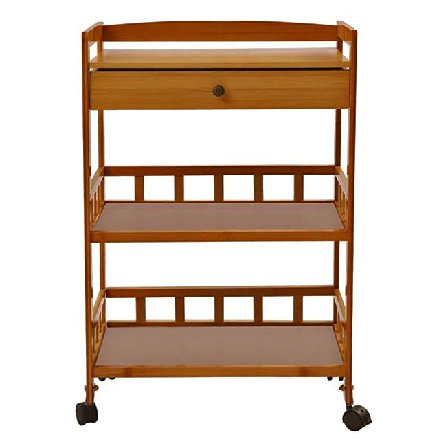 Этажерка для ванной на колёсиках 