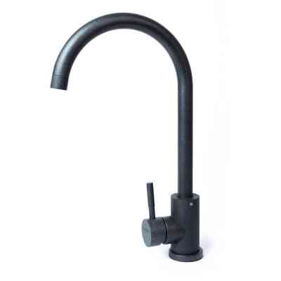 Мойка кухонная Adamant Ovum графіт + змішувач + дозатор (1824296900413) Вінниця