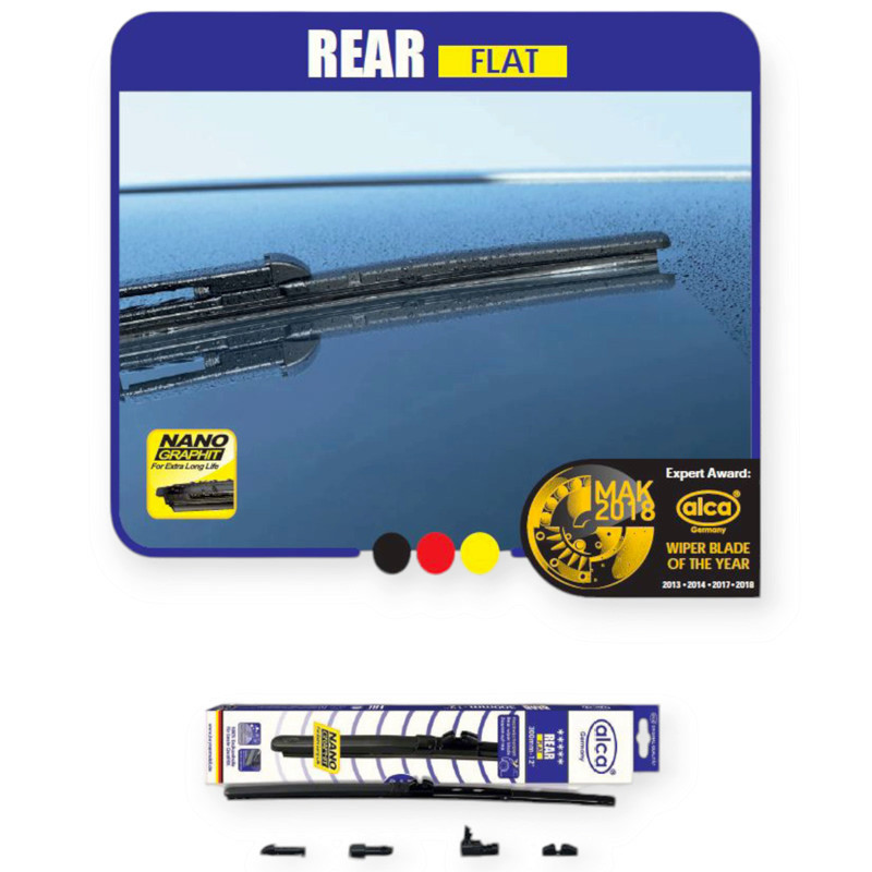 Щетка заднего / heyner безкаркасная flat rear 250мм (+ 5 адап.) дворника Мукачево - изображение 1