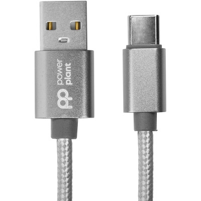 Дата кабель USB 2.0 AM to USB-C 1.0m PowerPlant (CA912346) Винница - изображение 1