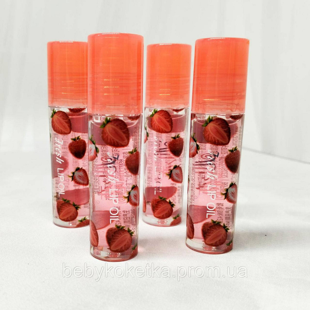 Масляні блиски для губ із фруктовим ароматом Полуниця Львів - фото 1
