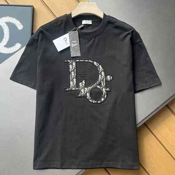 Женская летняя футболка (Черная) размер L Киев