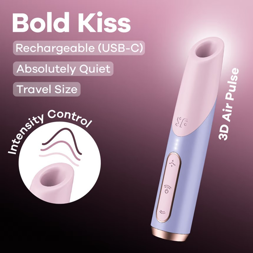 Кліторальний стимулятор - Bold Kiss Sex Aura Київ - фото 1
