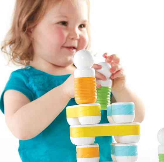 Магнітний конструктор Guidecraft Grippies Links, 16 деталей (G8317) Харків