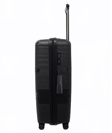 Чемодан пластиковый AIRTEX 246 большой черный Киев - изображение 3