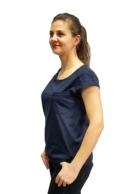 Женская трикотажная  футболка Jasmin  рукав 