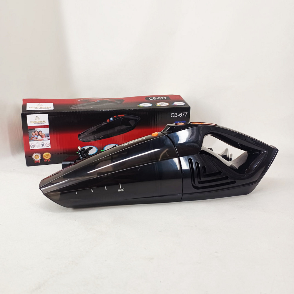 Портативний пилосос для автомобіля бездротовий потужний Crownberg CB-677 150Вт, Якісний автопилосос SY-48 Львів - фото 4