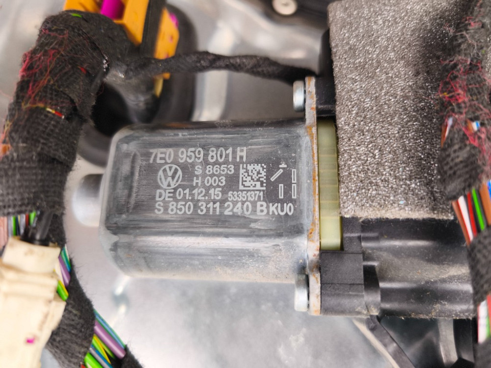 Моторчик склопідйомника передній лівий VW T6 2015-2019 (7E0959801H) Ковель - изображение 1