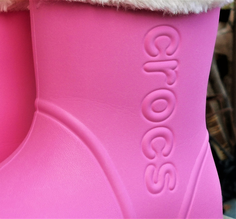 Жіночі Гумові Напівчоботи CROCS Рожеві Чоботи Крокси Теплі Зимові (розміри: 36,37,38,40,41) - 23 Дніпро - фото 3