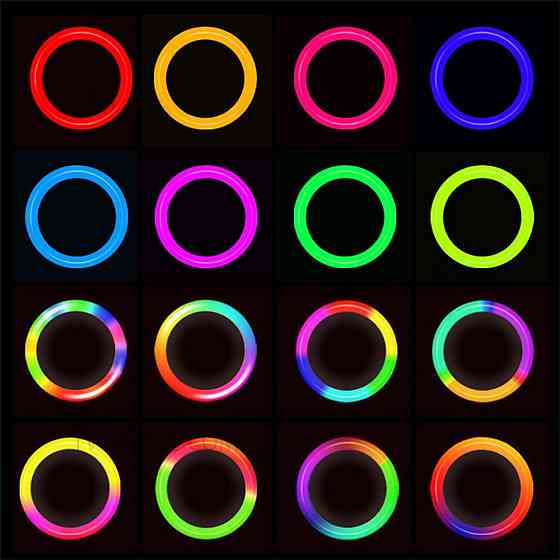 Кольцевая Led-лампа 36 см MJ36,от USB,с 1 держателем для телефона SBR Киев