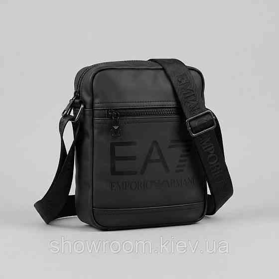 Мужская брендовая борсетка, сумка на плечо Emporio Armani (A-04) Киев