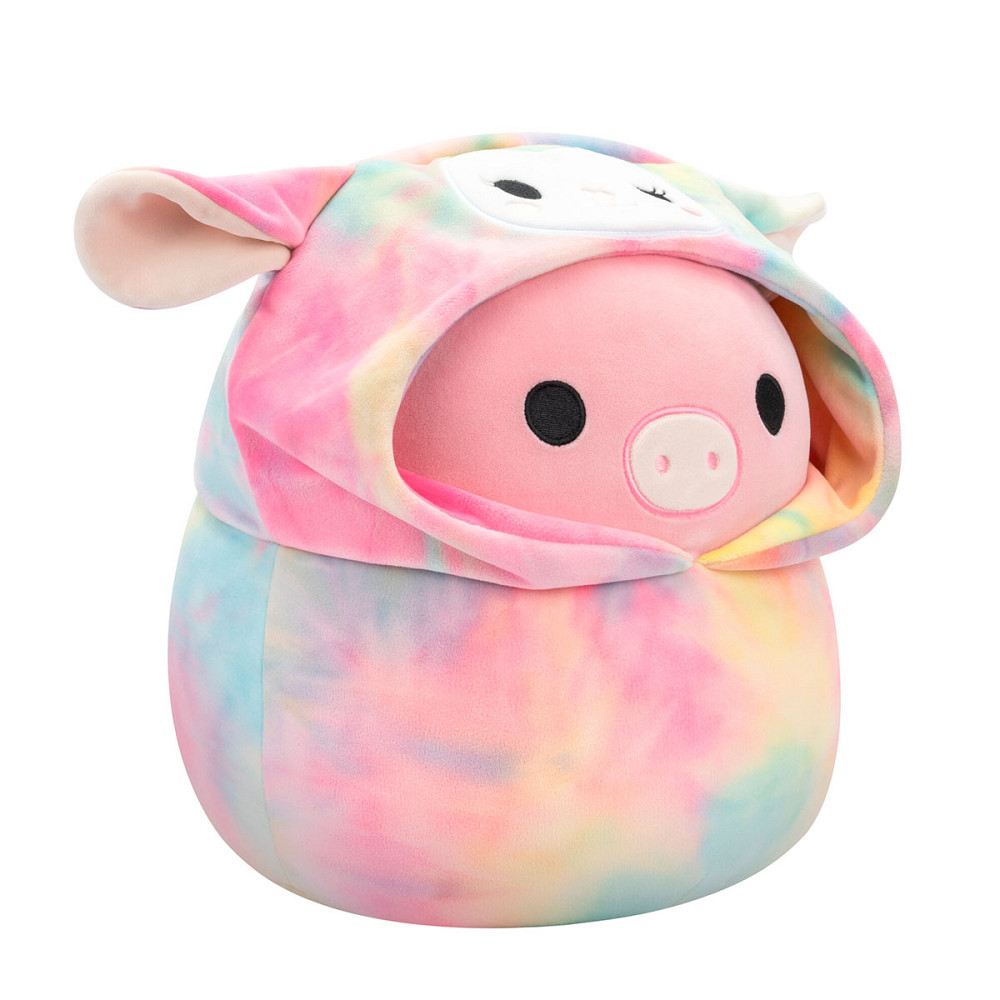М'яка іграшка Squishmallows- Поросятко Пітер (30 cm, у одязі) Дніпро - фото 3