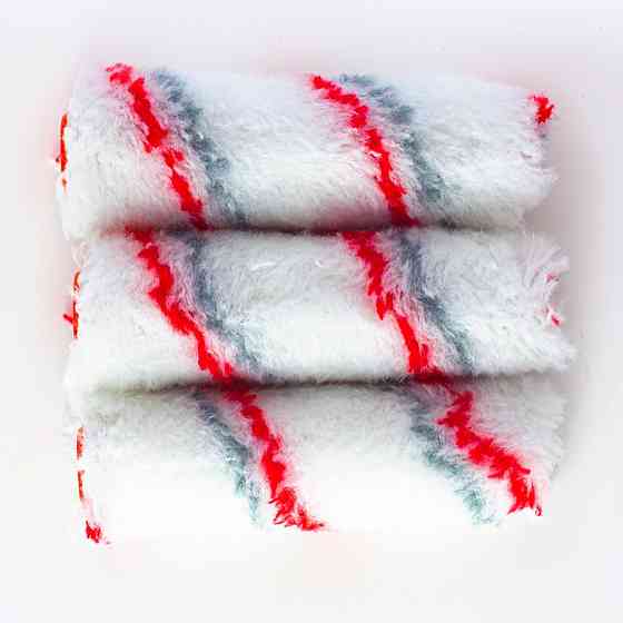 Валик хутряний під ручку 6х15х100 мм, ворс 11 мм TITAN COLOR МULTICOLOR 3 шт Рівне