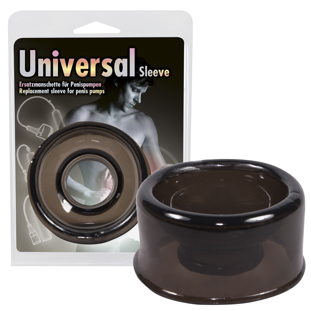 Насадка до помпи - Universal Sleeve Black Sex Aura Київ - фото 1