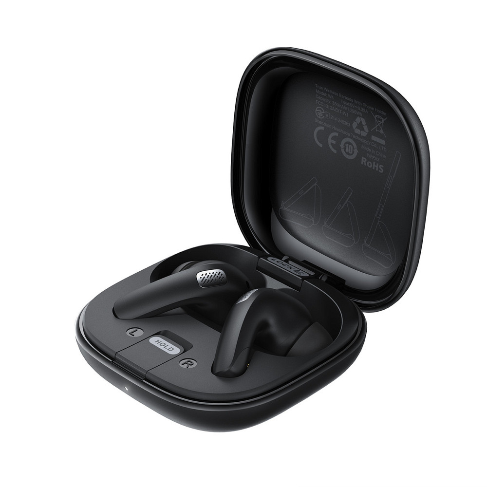 Бездротові навушники ACEFAST W4 true wireless earbuds with phone stand Black Одеса - фото 1