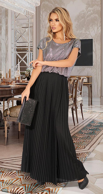 Красиве вечірнє плаття плісе (48) Київ - фото 2