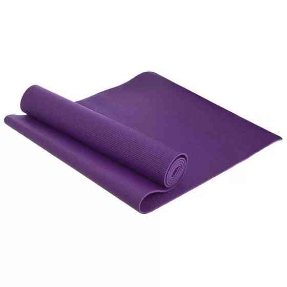 Гимнастический коврик для йоги и фитнеса Power System PS-4014 PVC Fitness-Yoga Mat Фиолетовый, 173x61x0.6 см Киев