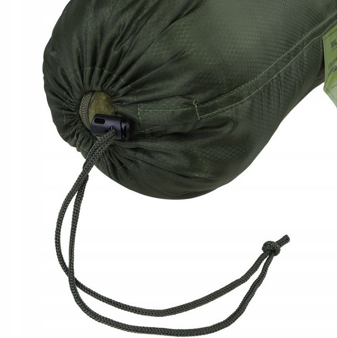 Універсальний флісовий утеплювач для спального мішка з чохлом Mil-Tec від Sturm (14114001) Olive Нововолинськ - фото 10