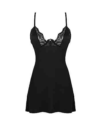 Сорочка Obsessive Bellastia chemise & thong XL/2XL Sex Aura Киев