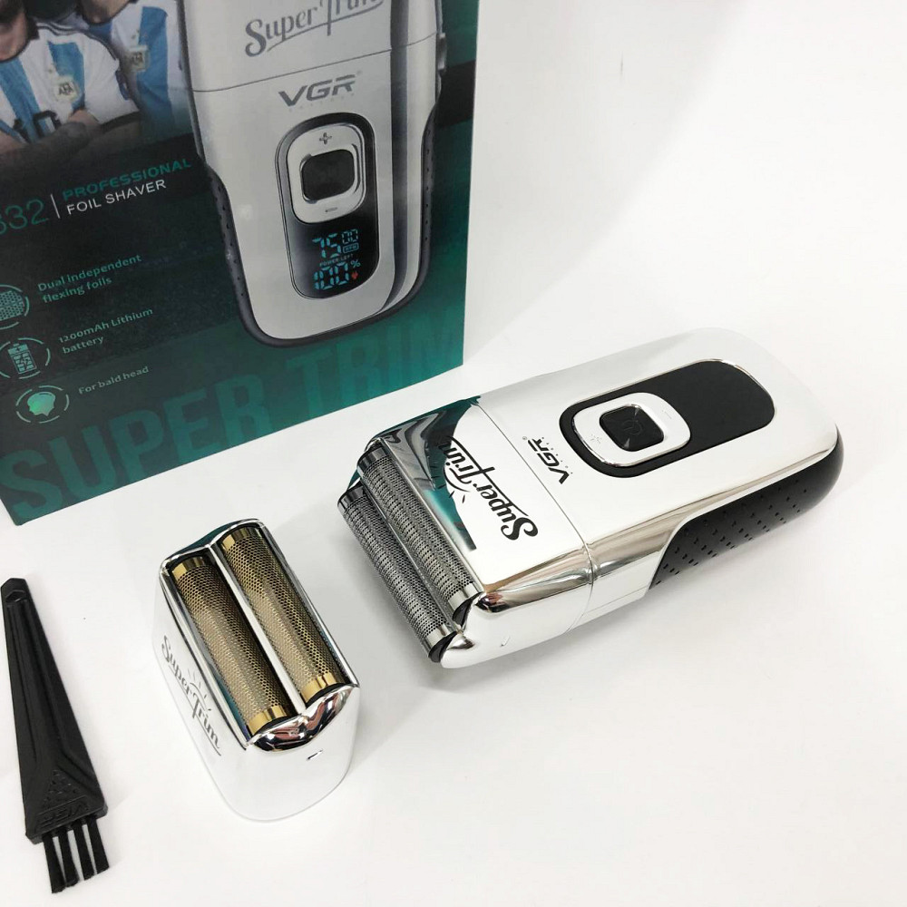 Электрическая бритва для качественного бритья VGR, Бритва портативная аккумуляторная YK-42 Львов - изображение 12