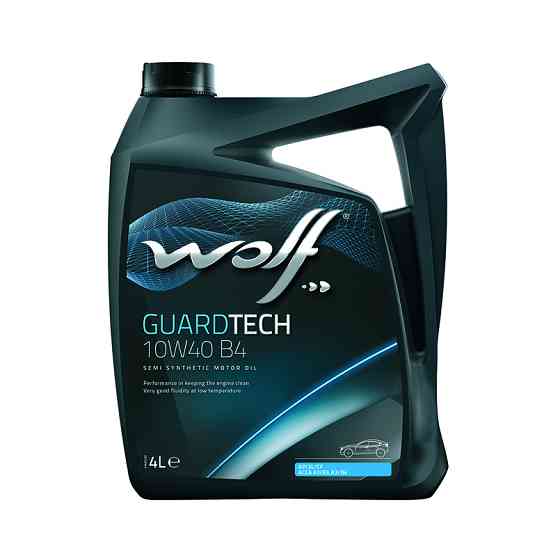 Моторне масло Wolf Guardtech 10W-40 4л Львів