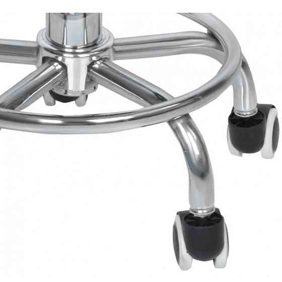 Стілець майстра косметолога круглий на коліщатках без спинки Bonro B-493 для салону краси Київ