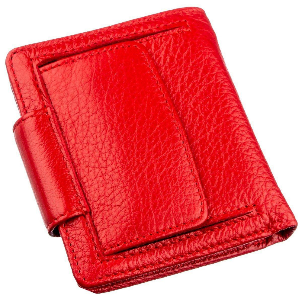 Жіночий шкіряний гаманець червоний (ST Leather) Київ - фото 18