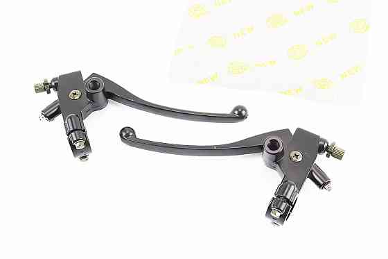 Важелі керма лівий, правий з кріпленням під дзеркало, к-кт 2шт (М10 права) МОТО CG / CB Київ