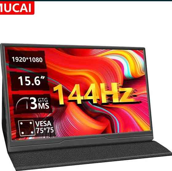 Монітор Ігровий портативний. MUCAI 15.6" 144Hz. 100%sRGB. Харків