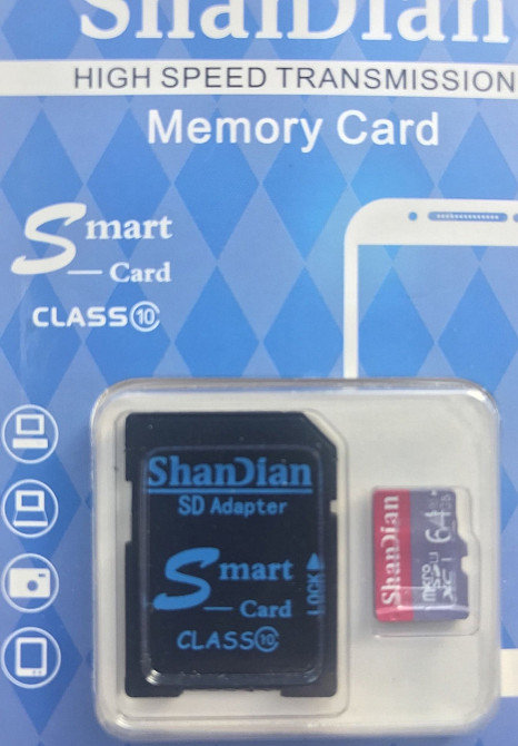 Карта памяти 64gb A1 Новая. Киев - изображение 2