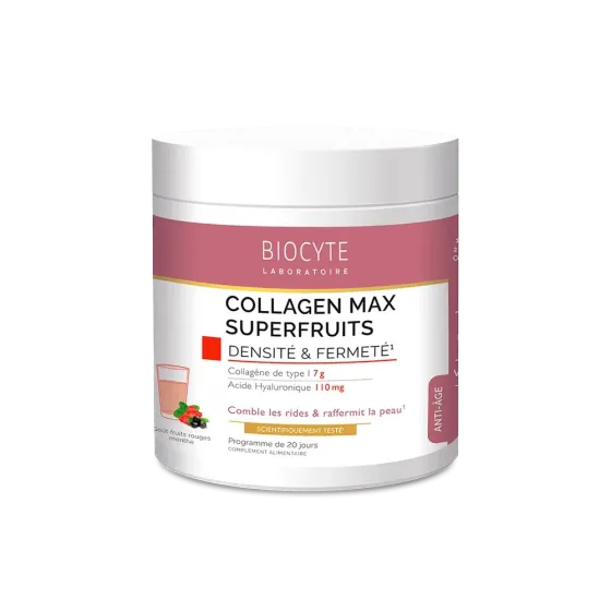 Biocyte Collagen Max Superfruits Бустер, коллаген 7 г + ГК + витамины, 260г Днепр