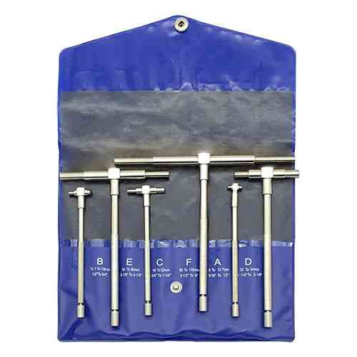 Набор нутромеров телескопических 8-150мм 6 штук в сумке TGSB8150 Одесса