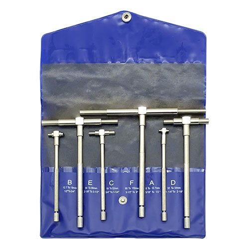 Набор нутромеров телескопических 8-150мм 6 штук в сумке TGSB8150 Одесса - изображение 1