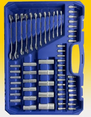 Набір інструментів UKC 216 предметів: універсальний комплект Cr-V для ремонту авто, дому та майстерні Одеса