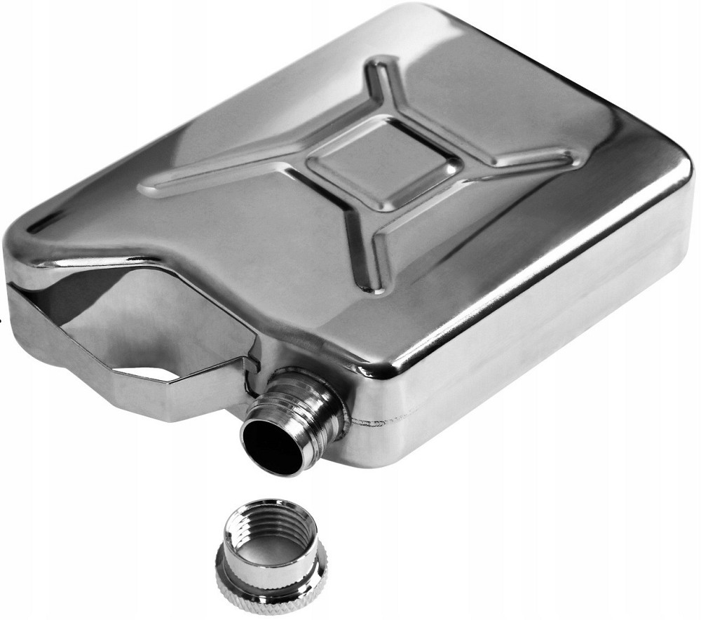 Универсальная Фляга (Колба) металлическая 170 мл для напитков Mil-Tec от Sturm (14525000) Нержавеющая сталь Нововолынск - изображение 5