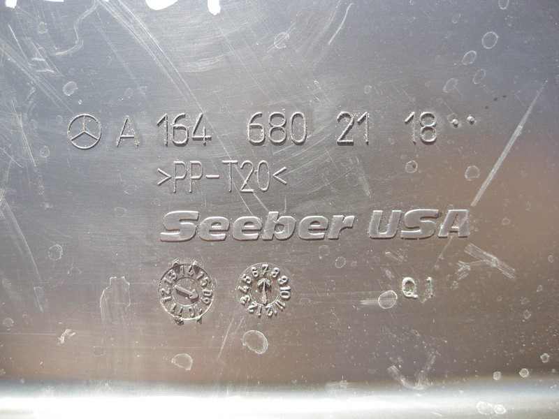 Mercedes-Benz  A1646802118 Кришка днища підлоги задня ліва ML W164 GL X164 Одеса - фото 3