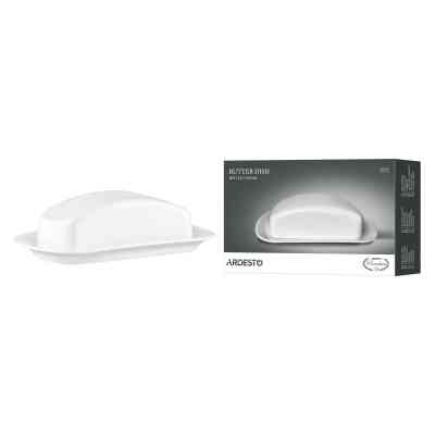 Масленка кухонная Ardesto 20.3х12.7х6.4см, порцеляна, білий (AR3751) Вінниця