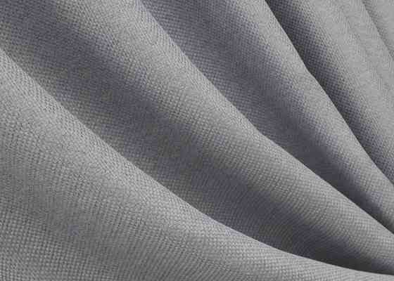 Комплект готовых штор VR-Textil Лен-блэкаут № 1397ш Серый 100х290см 2 шт (31-0084) Киев