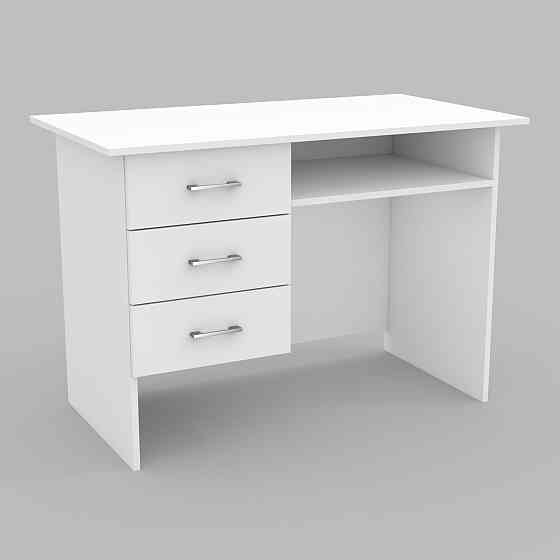 Стіл офісний ОСП-1, Білий, 1100/600/760 Львів