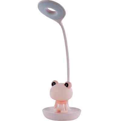 Настольная лампа Kite Froggy LED с аккумулятором, розовая (K24-492-3-2) Винница