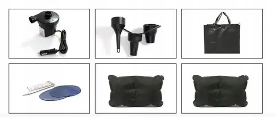 Надувной автомобильный матрас Bass Polska 4195-C 135 х 80 см Киев