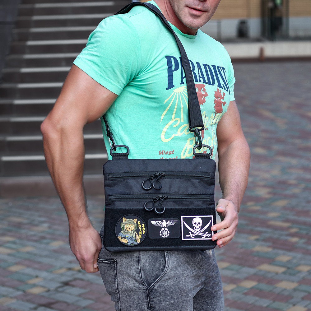 Сумка чоловіча тактична, Сумка через плече військове маскування через плече військова BD-76 Львів - фото 7