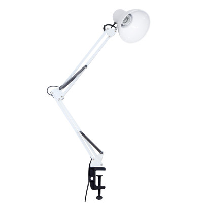 Настільна лампа Євросвітло Ridy-027 E27 зі струбциною біла Вінниця - фото 3