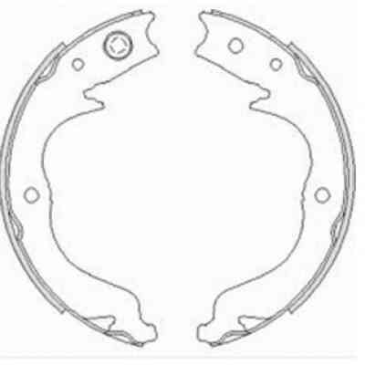 Тормозные колодки Bosch 0 986 487 739 Винница