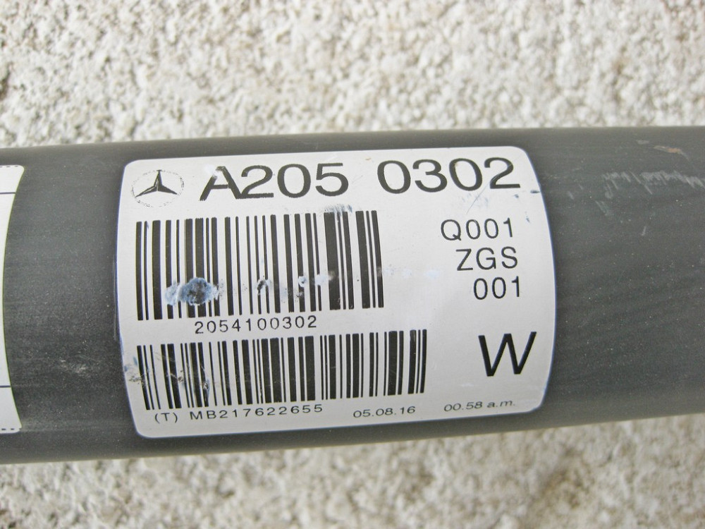 Mercedes-Benz  A2054100302 Карданний вал C-Class W205 Одесса - изображение 10