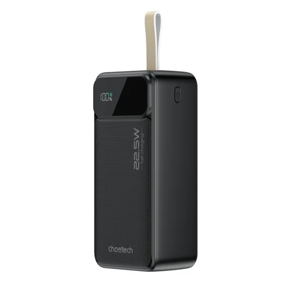 Повербанк 40000mAh Choetech B731 Black 22.5W QC3.0 PD3.0 (43-00117) Київ