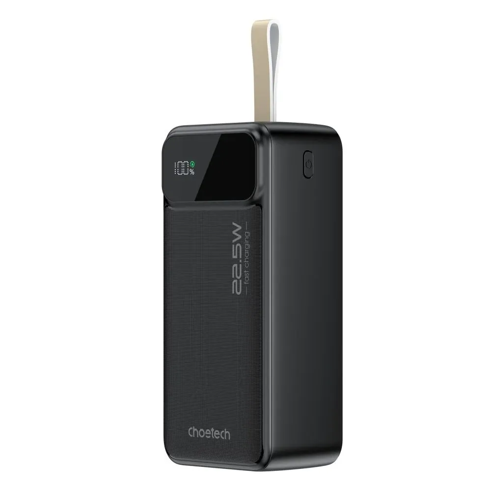 Повербанк 40000mAh Choetech B731 Black 22.5W QC3.0 PD3.0 (43-00117) Київ - фото 1